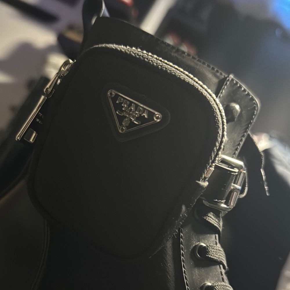 Prada Black Chunky Sole Boots - Picture 3 of 6
